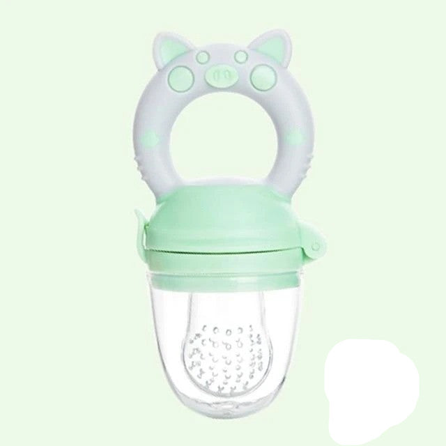 Distributeur d'aliments pour bébés et outils complémentaires – Ensemble de sacs de morsure en silicone