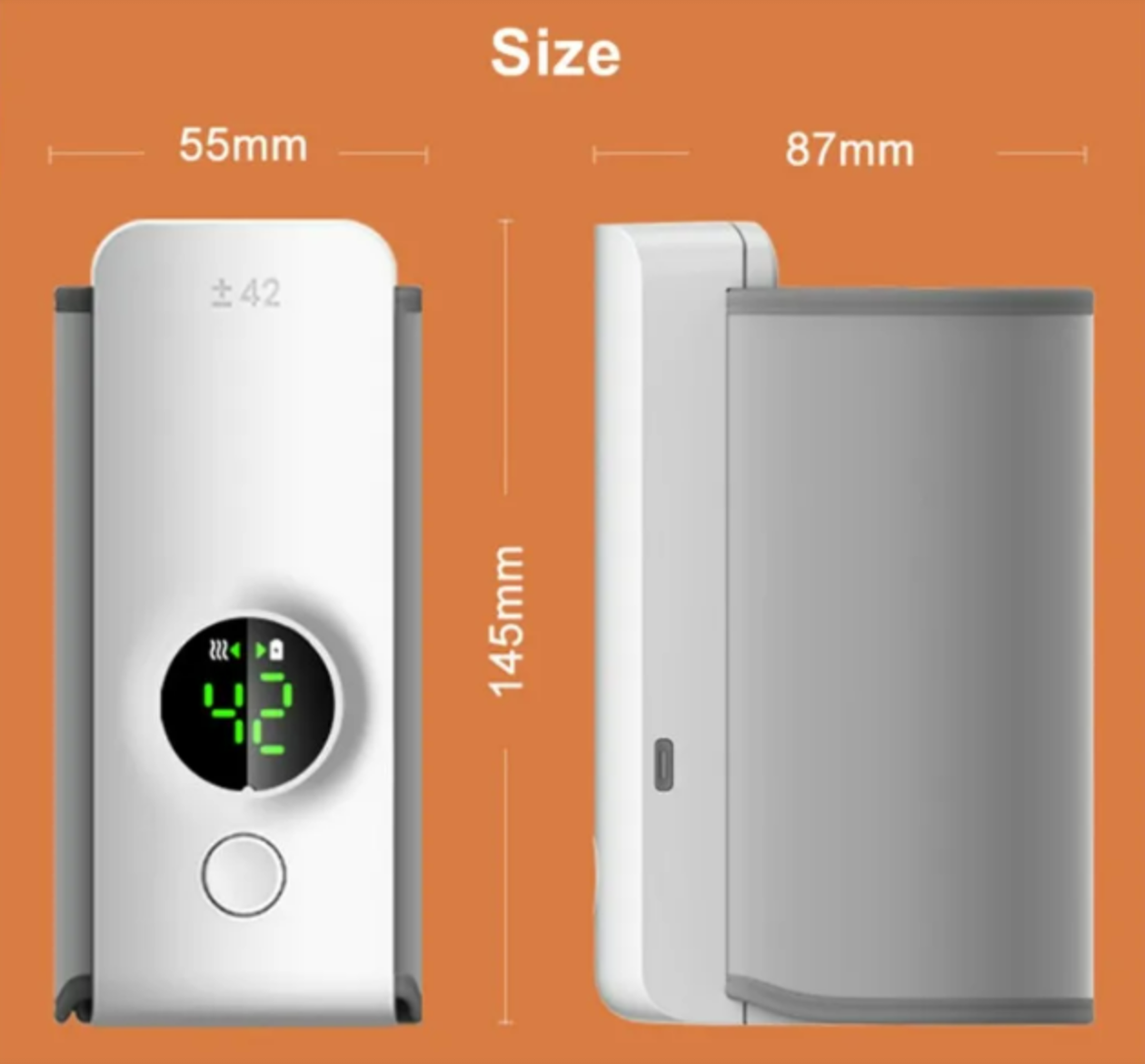Portable Wireless Baby Bottle Warmer – Warm Milk Anywhere, Anytime
