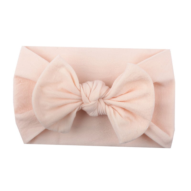 Bandeau Bébé en Nylon – Fleur Accessoire Cheveux