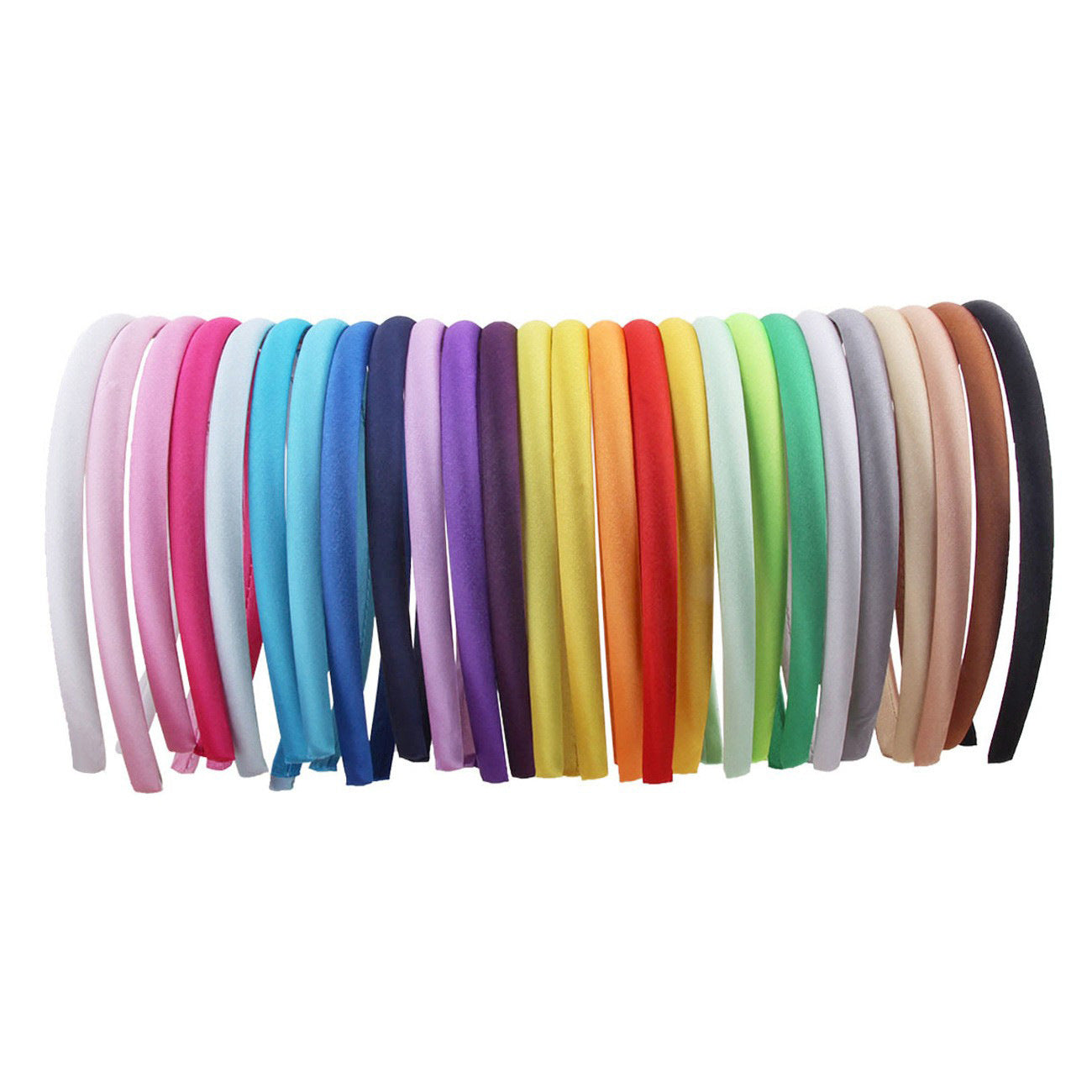 Satin Baby Headband – Soft DIY Fabric Hair Accessory