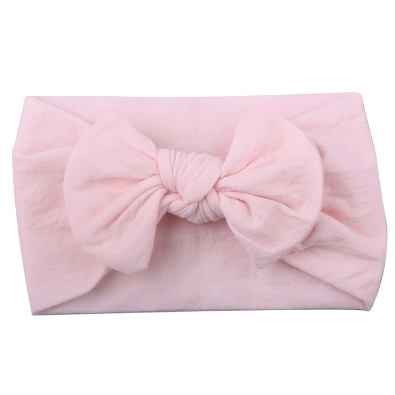 Bandeau Bébé en Nylon – Fleur Accessoire Cheveux