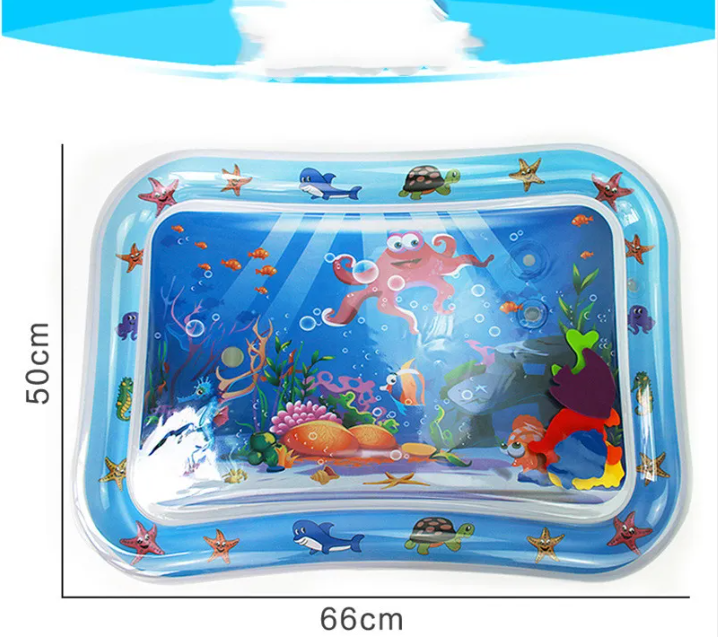 Baby Inflatable Water Play Cushion – Sensory Tummy Time Mat