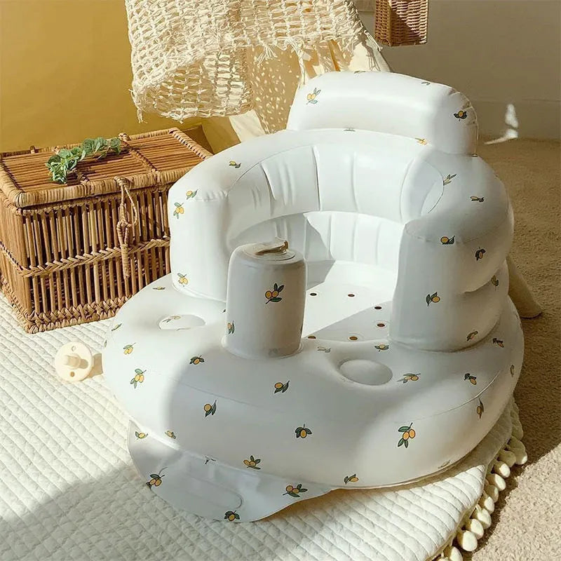 Inflatable Baby Chair – Safe & Comfy Seat for Dining and Bath Time