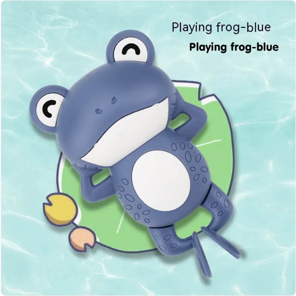 Ensemble de jouets de bain pour bébé – Canard jaune et tortue pour le jeu aquatique