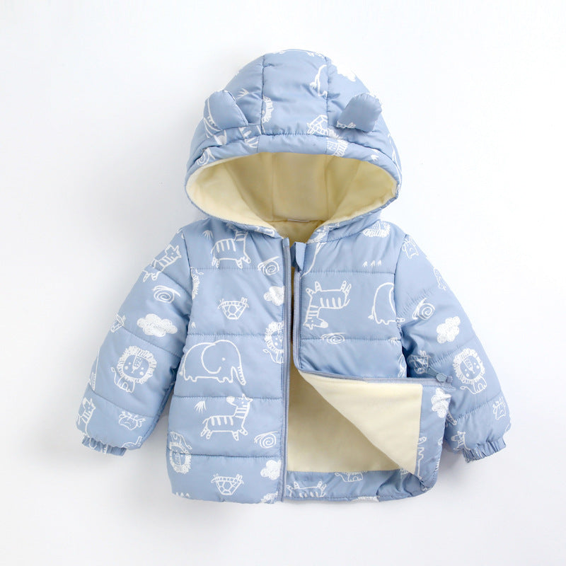 Doudoune bébé – Manteau d'hiver léger (tailles 66-120cm)