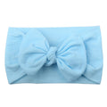 Nylon Bow Baby Headband – Flower Style Hair Accessory