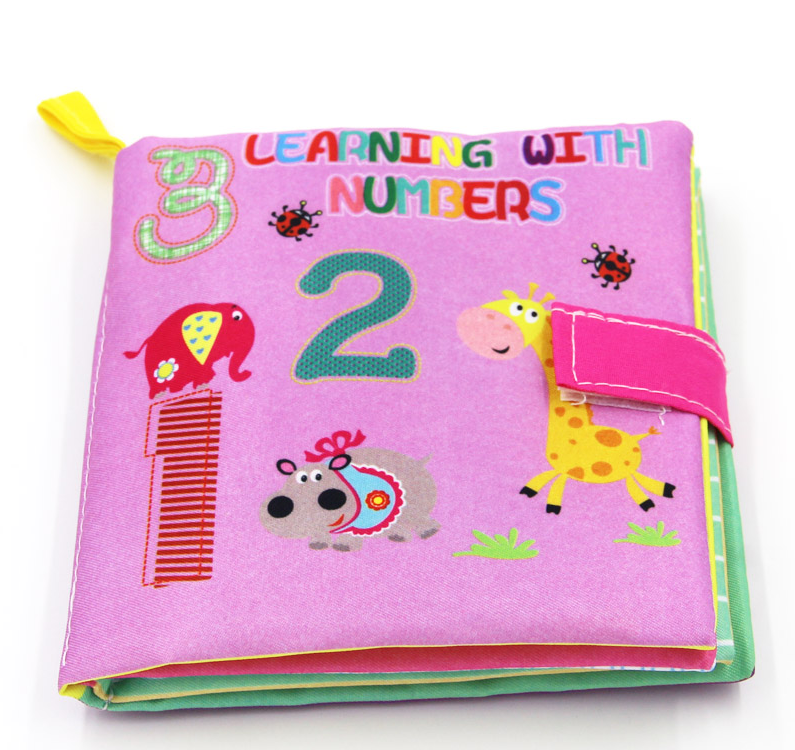 Fabric Learning Book – Soft Educational Book for Babies & Toddlers