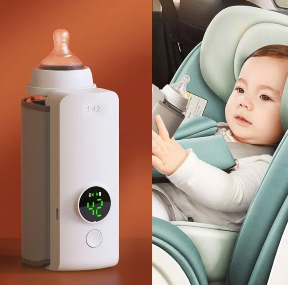 Portable Wireless Baby Bottle Warmer – Warm Milk Anywhere, Anytime