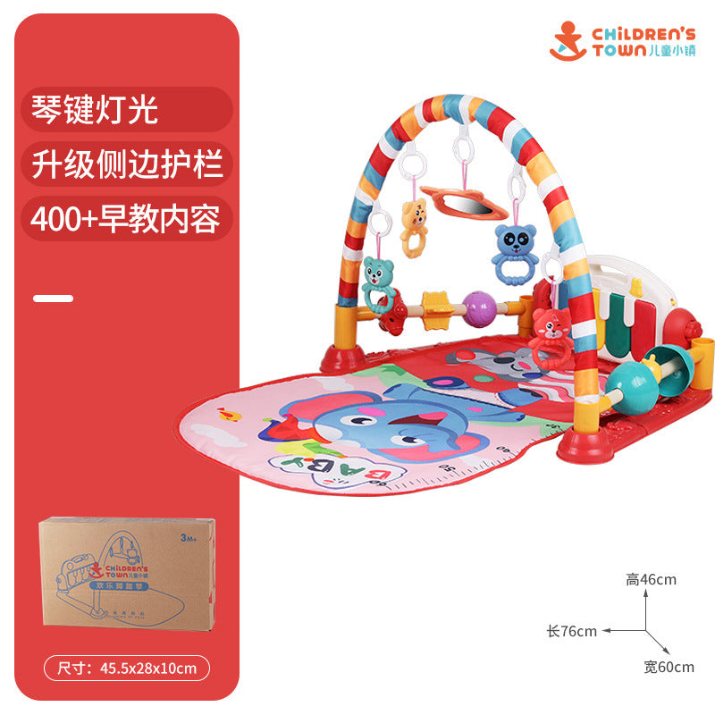 Tapis de jeu Baby Gym avec piano musical – Jouet d'éveil (0-3 ans)