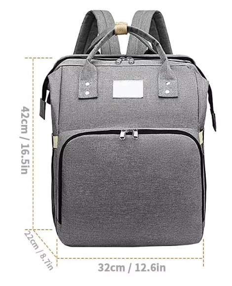 Large-Capacity Nappy Bag – Stylish, Organised & Ready for Anything