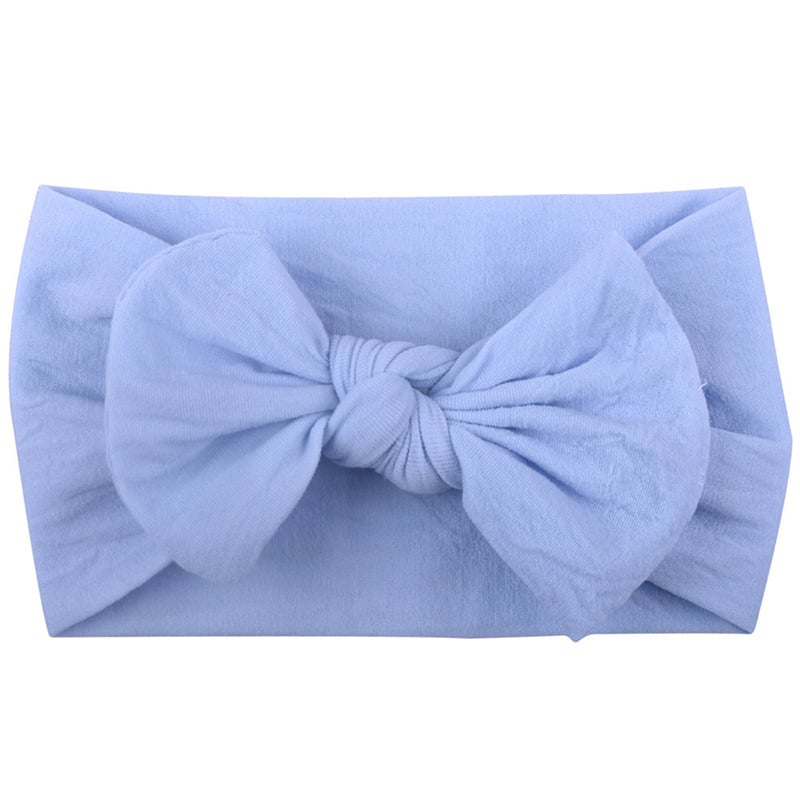 Bandeau Bébé en Nylon – Fleur Accessoire Cheveux