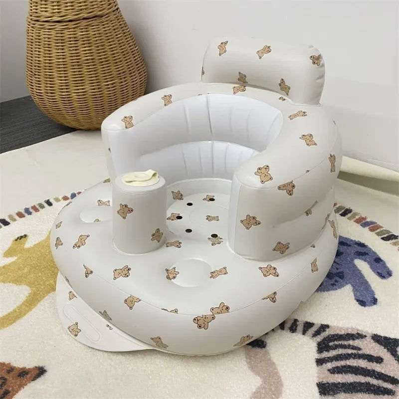 Inflatable Baby Chair – Safe & Comfy Seat for Dining and Bath Time