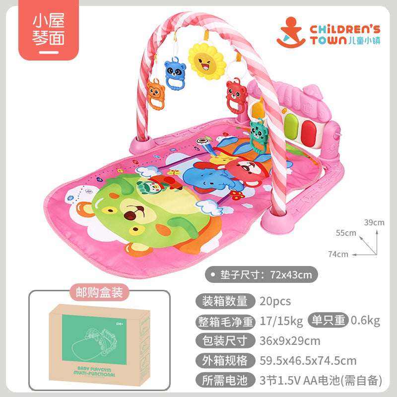 Tapis de jeu Baby Gym avec piano musical – Jouet d'éveil (0-3 ans)