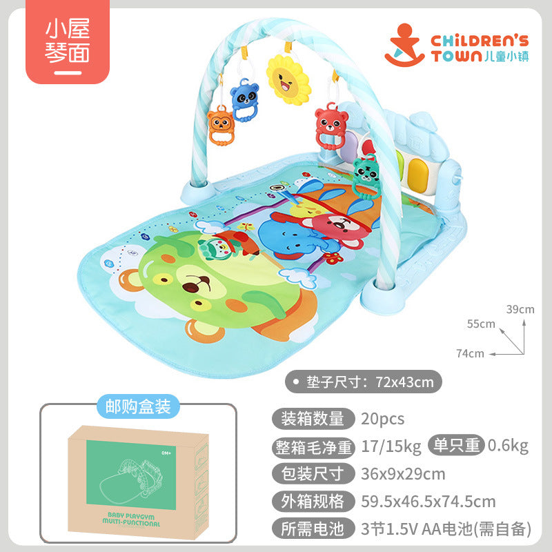 Tapis de jeu Baby Gym avec piano musical – Jouet d'éveil (0-3 ans)
