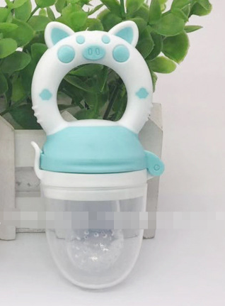 Distributeur d'aliments pour bébés et outils complémentaires – Ensemble de sacs de morsure en silicone