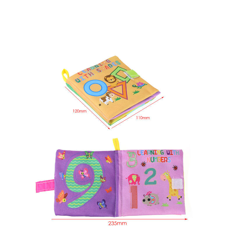 Fabric Learning Book – Soft Educational Book for Babies & Toddlers