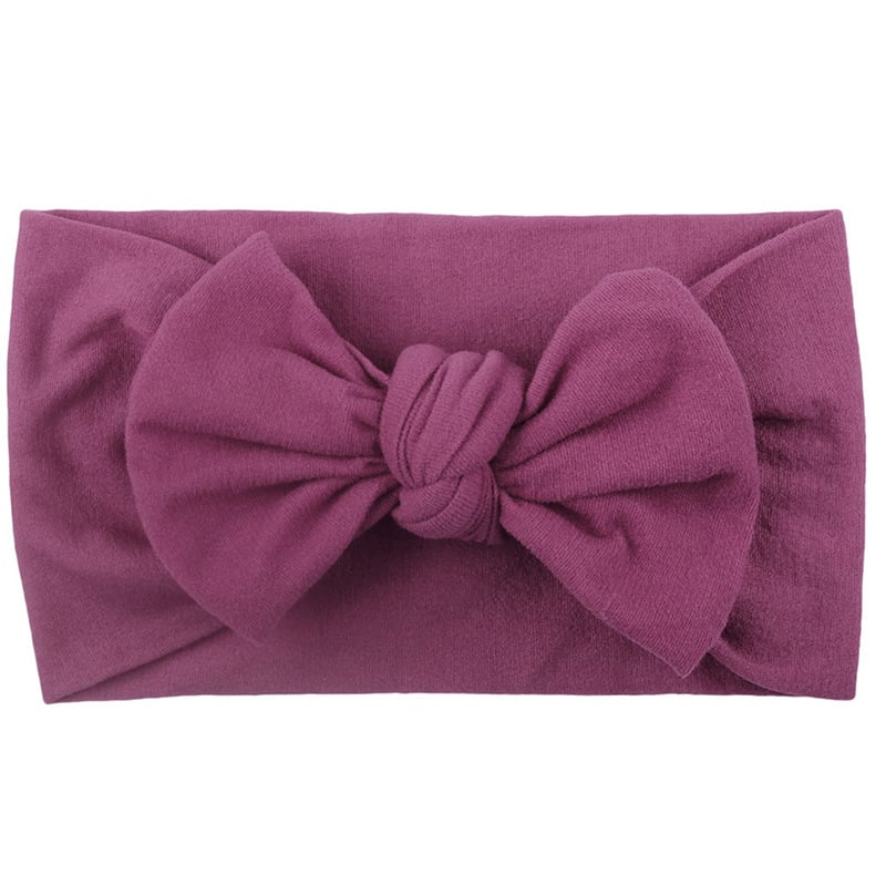 Bandeau Bébé en Nylon – Fleur Accessoire Cheveux