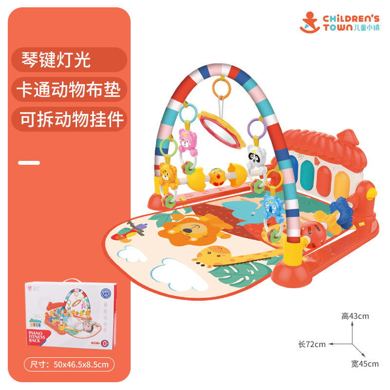 Tapis de jeu Baby Gym avec piano musical – Jouet d'éveil (0-3 ans)