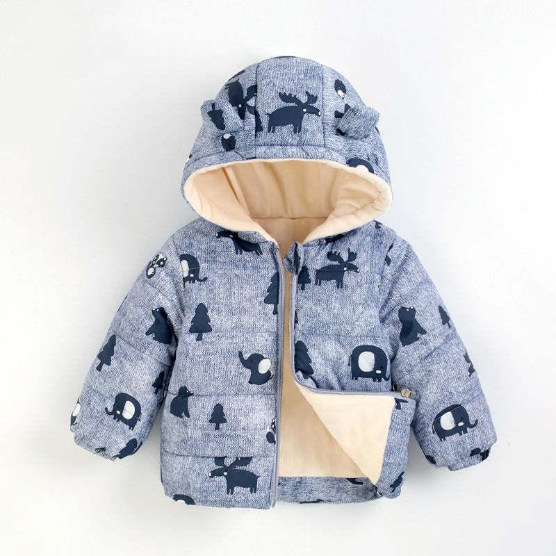 Doudoune bébé – Manteau d'hiver léger (tailles 66-120cm)