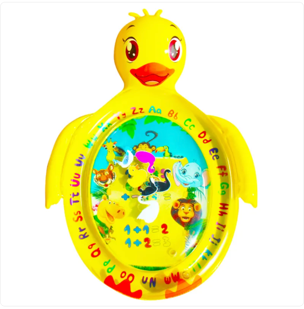Inflatable Sea Turtle Baby Water Play Mat – Sensory Tummy Time