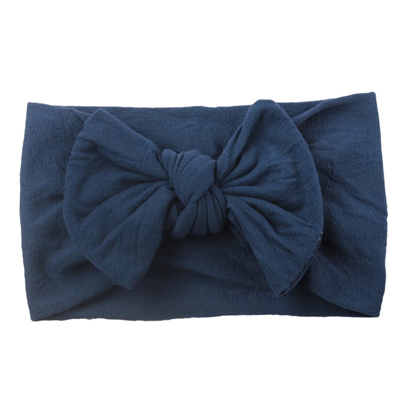 Bandeau Bébé en Nylon – Fleur Accessoire Cheveux