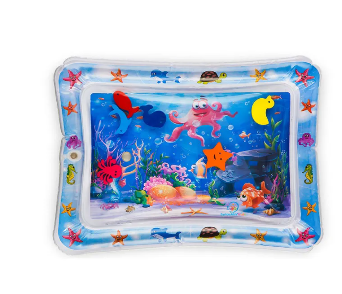 Coussin de jeu aquatique gonflable pour bébé – Tapis sensoriel pour le ventre
