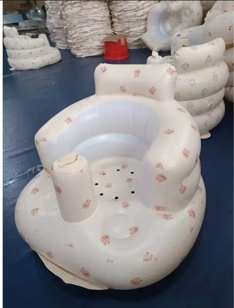 Inflatable Baby Chair – Safe & Comfy Seat for Dining and Bath Time