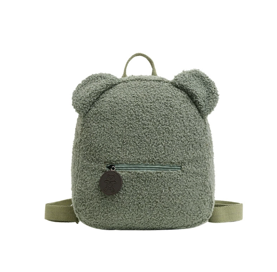 Mini sac à dos animal de dessin animé pour enfants – Sac en peluche souple pour tout-petits