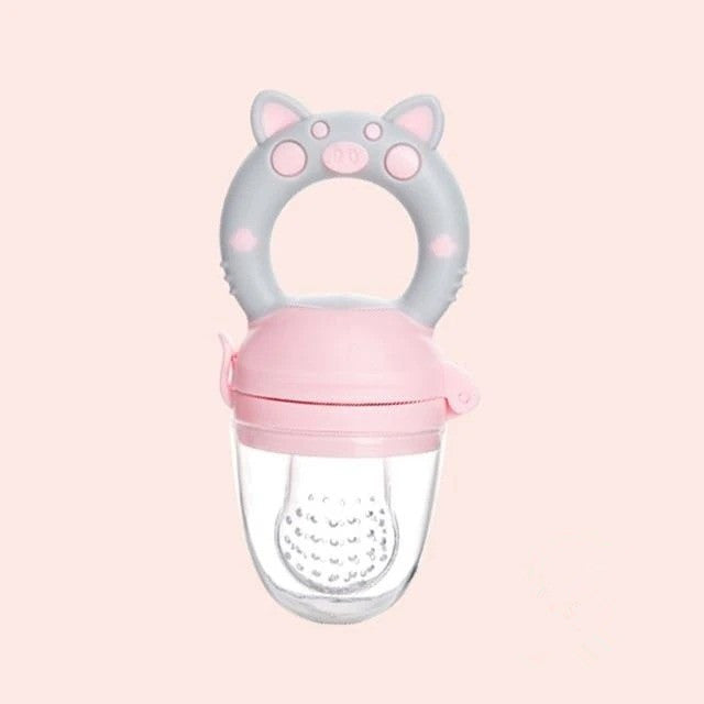 Distributeur d'aliments pour bébés et outils complémentaires – Ensemble de sacs de morsure en silicone