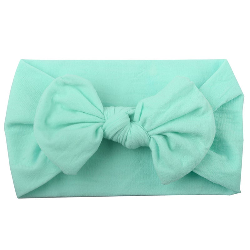 Bandeau Bébé en Nylon – Fleur Accessoire Cheveux