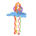 Montessori Pull String Teething Toy – Silicone Sensory Toy for 6–12 Months