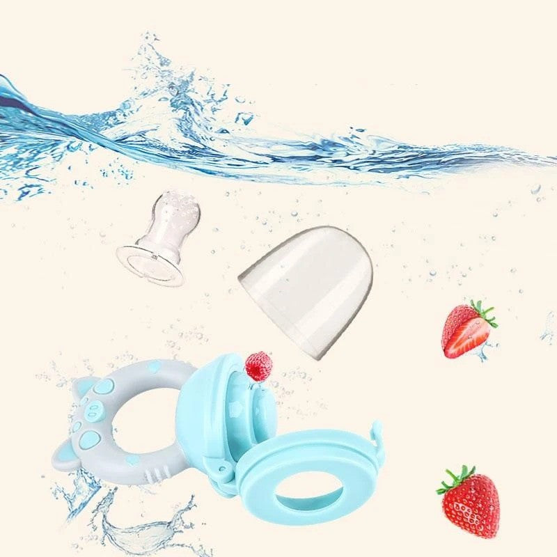 Baby Food Feeder & Supplement Tools – Silicone Bite Bag Set