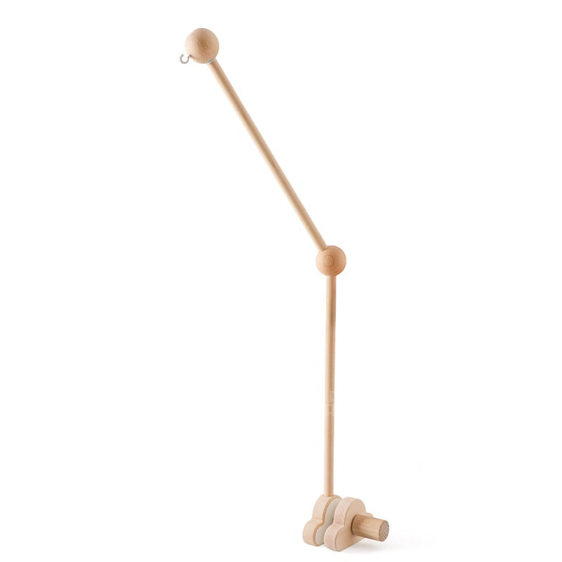 Mobile musical en bois pour bébé avec support – Jouet à suspendre pour chambre d'enfant