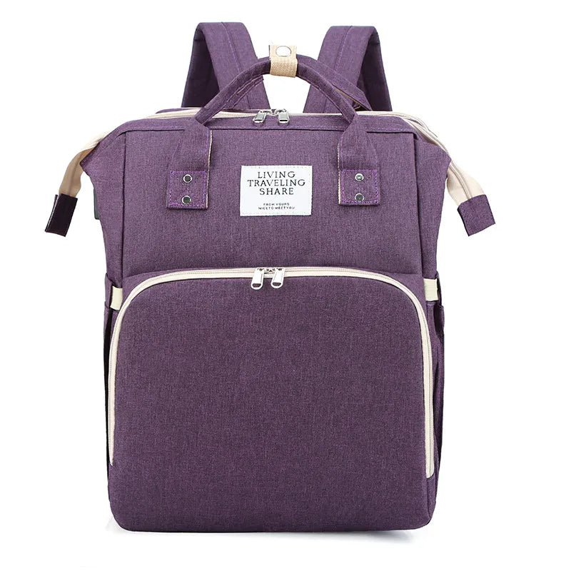 Large-Capacity Nappy Bag – Stylish, Organised & Ready for Anything