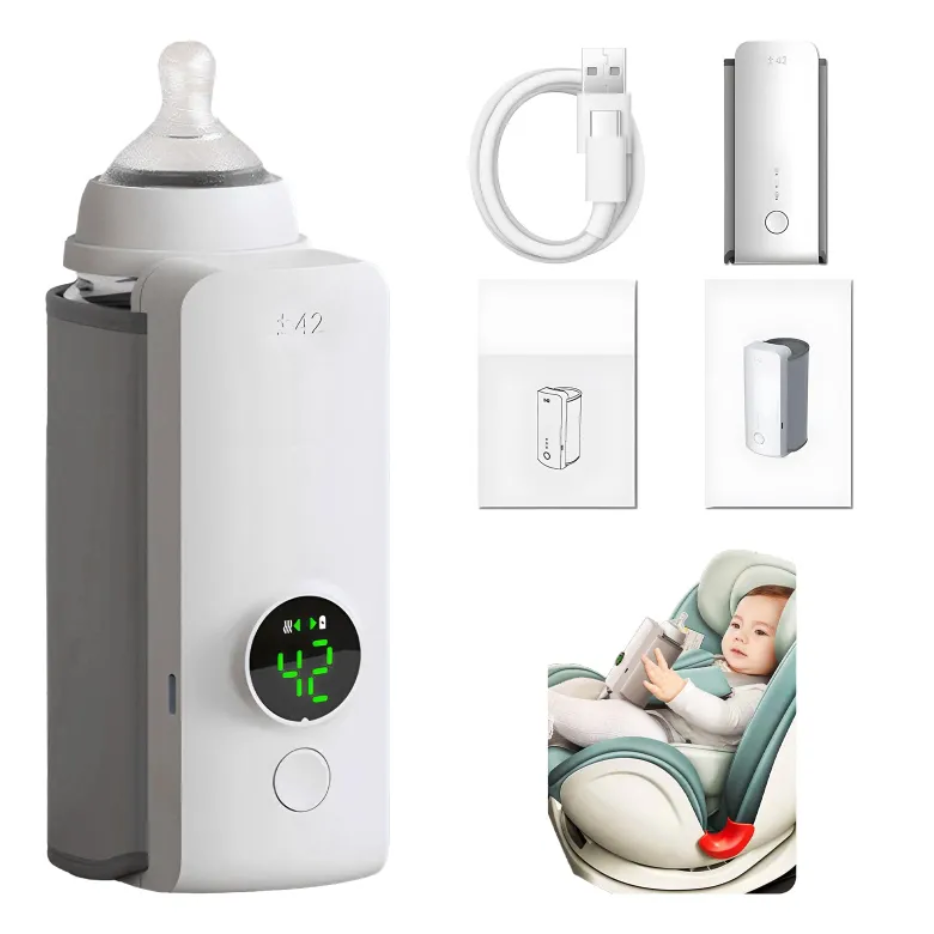 Portable Wireless Baby Bottle Warmer – Warm Milk Anywhere, Anytime