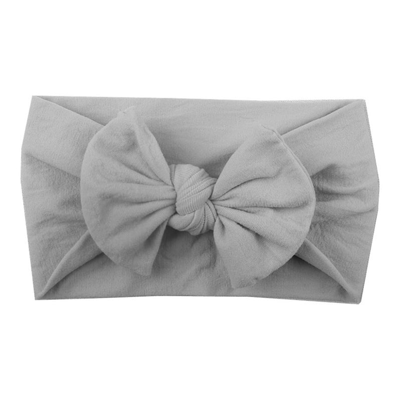 Bandeau Bébé en Nylon – Fleur Accessoire Cheveux