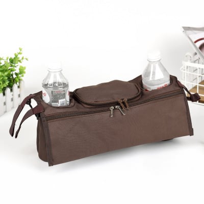 Sac de rangement isotherme pour accessoires de poussette