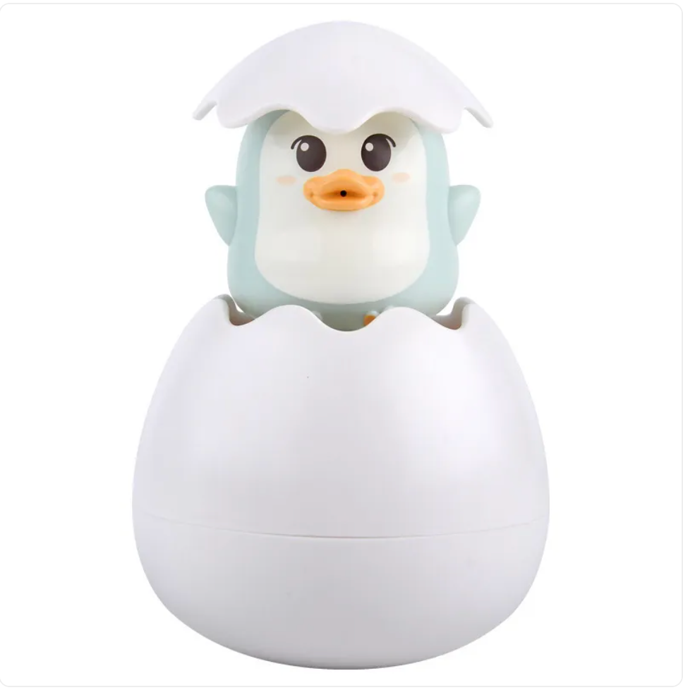 Ensemble de jouets de bain pour bébé – Canard jaune et tortue pour le jeu aquatique