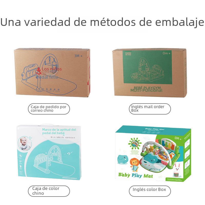 Baby Gym Play Mat with Music Piano – Developmental Toy (0–3 Years)
