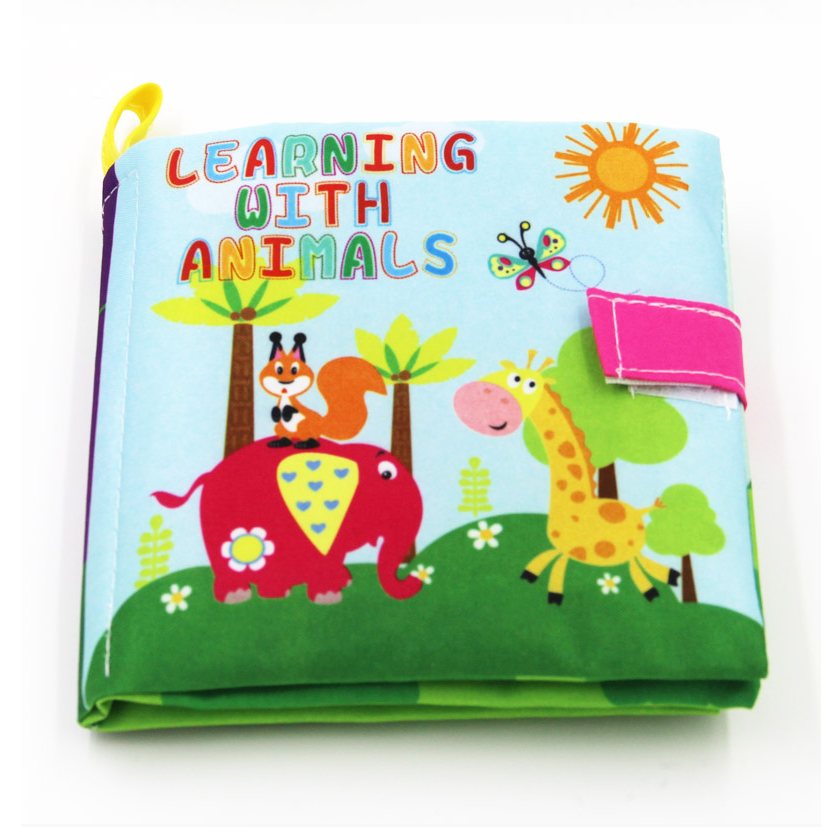 Fabric Learning Book – Soft Educational Book for Babies & Toddlers