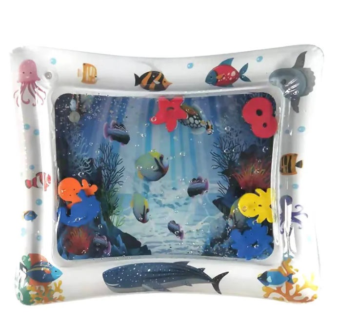 Baby Inflatable Water Play Cushion – Sensory Tummy Time Mat