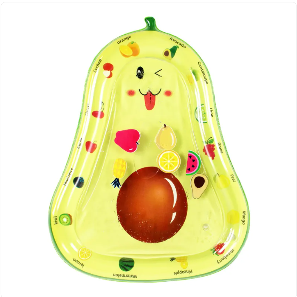 Tapis de jeu aquatique gonflable Tortue de mer pour bébé – Tapis d'éveil sensoriel pour le ventre