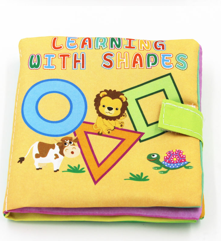 Fabric Learning Book – Soft Educational Book for Babies & Toddlers