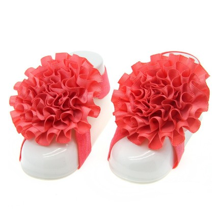Ensemble d'accessoires pour bébé serre-tête floral et fleur de pied – 3 pièces