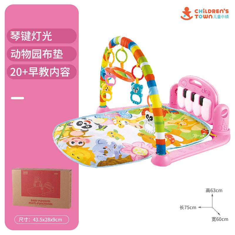 Tapis de jeu Baby Gym avec piano musical – Jouet d'éveil (0-3 ans)