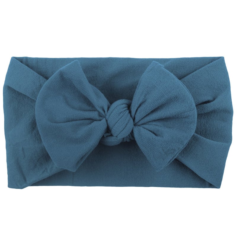 Bandeau Bébé en Nylon – Fleur Accessoire Cheveux