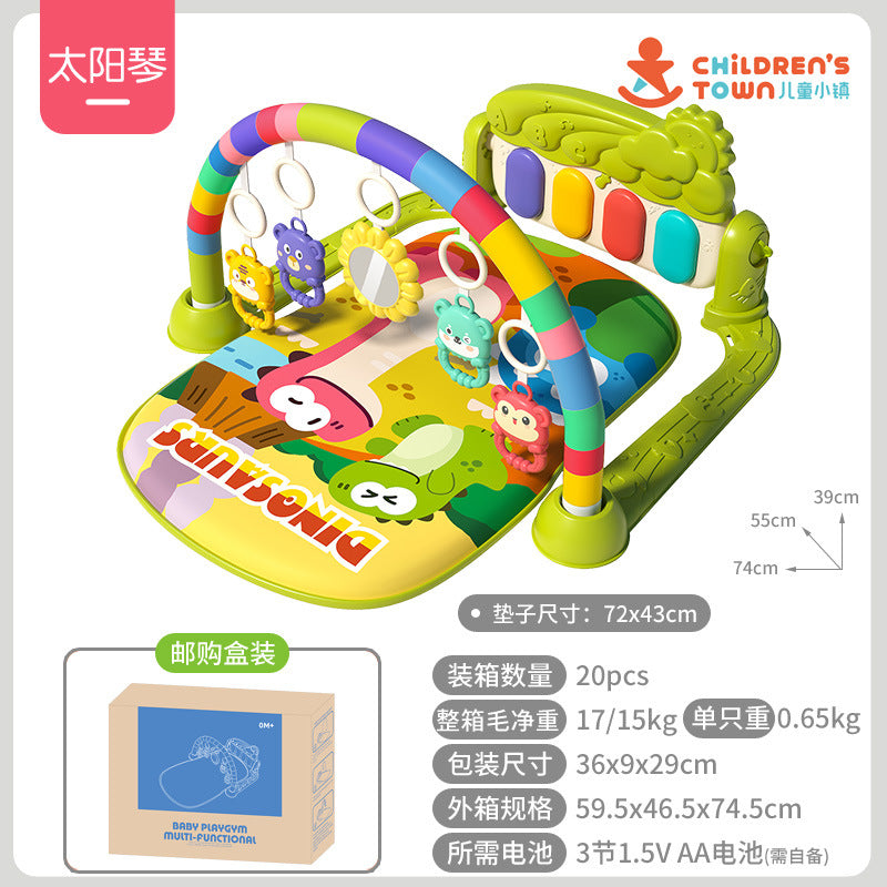 Tapis de jeu Baby Gym avec piano musical – Jouet d'éveil (0-3 ans)