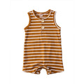 Baby Boy Striped Romper – Cute Summer Jumpsuit for 6–24 Months