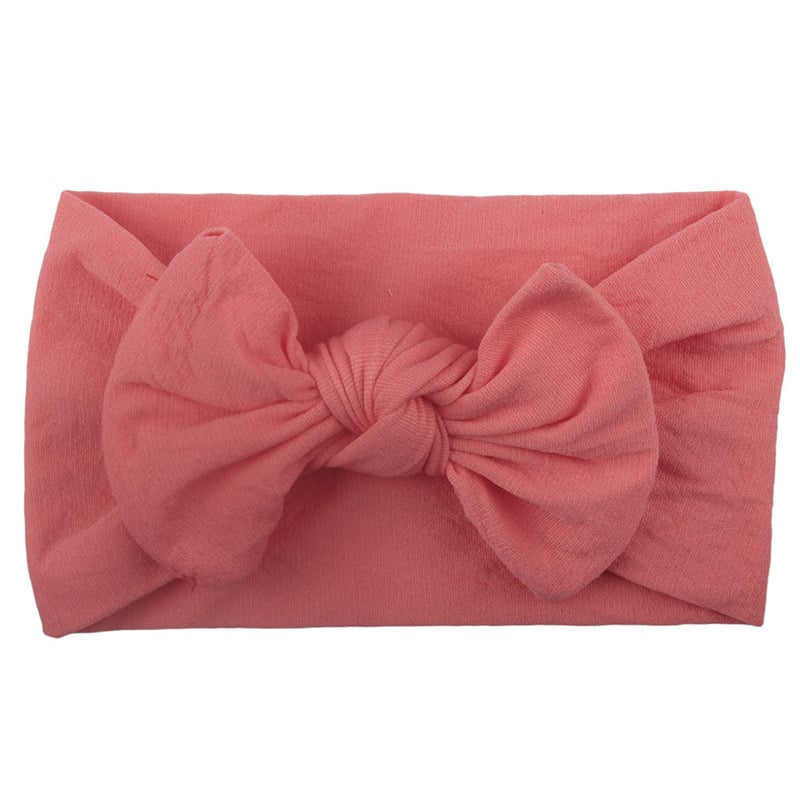 Bandeau Bébé en Nylon – Fleur Accessoire Cheveux