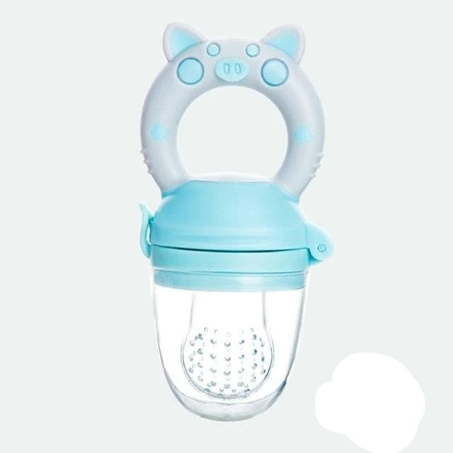 Distributeur d'aliments pour bébés et outils complémentaires – Ensemble de sacs de morsure en silicone